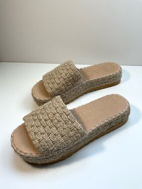 Beach by Matisse Sandalias Plataforma Yute Beige Espadrille Summer Trend